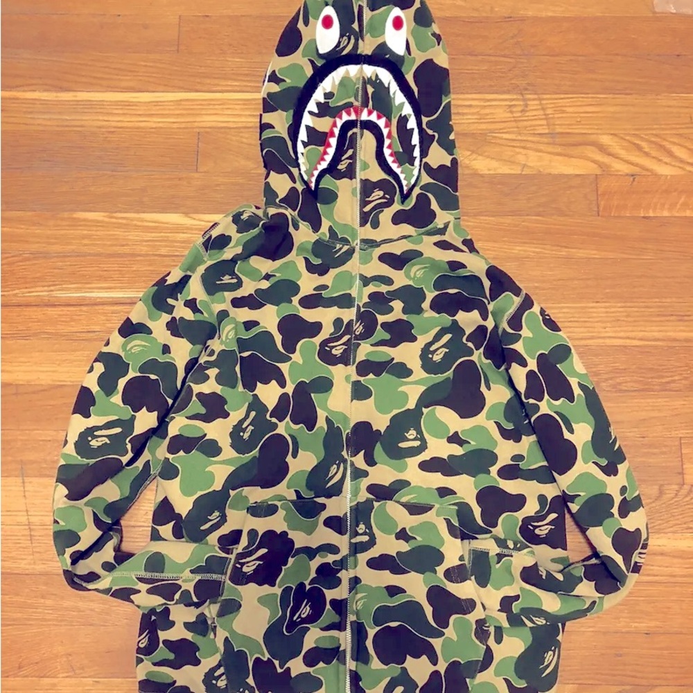2 bape hoodies package deal